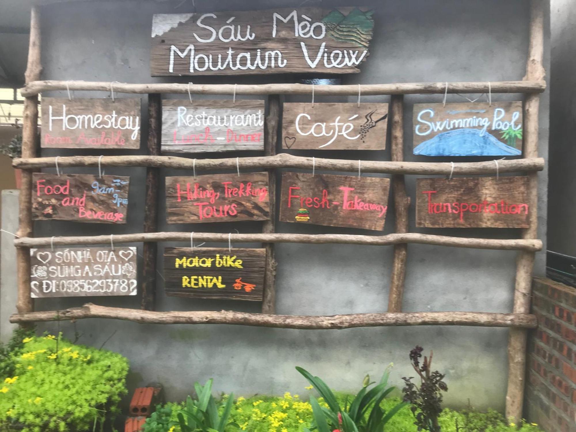 Sau Meo Mountain View Hotel Sa Pa Buitenkant foto